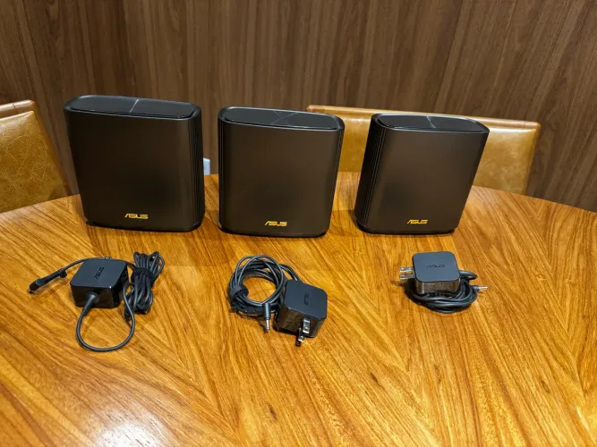 Wi-fi Mesh Asus Xt8 6600 Triband (kit 3 Unidades)