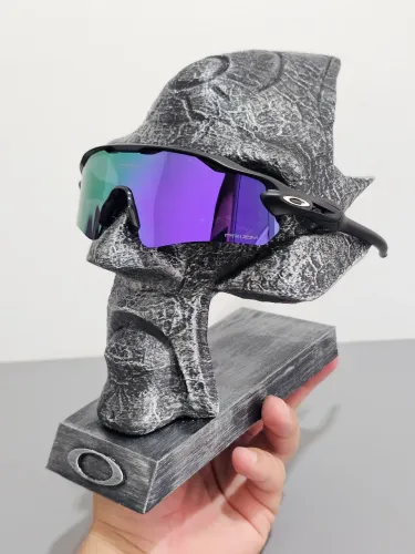 Óculos de sol Oakley Radar Ev Electric Purple + Proteção Uv-400 