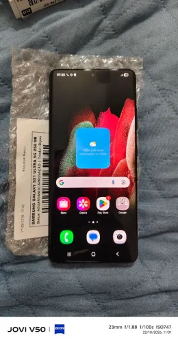 Samsung s21 ultra 5g 256gb 12 ram tela curva