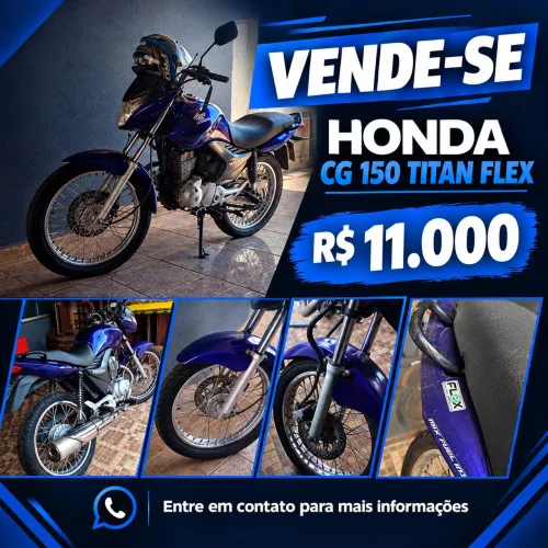 Vende-se Honda CG 150 Titan Flex - R$ 11.000,00 ?