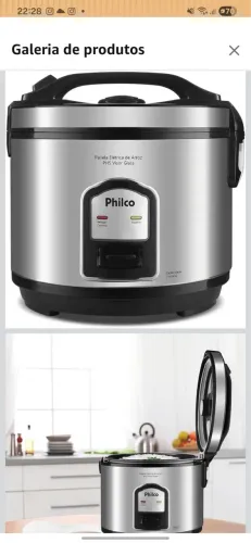 Panela de arroz elétrica