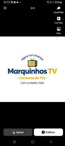 Manutenção em tvs, som, micro-ondas