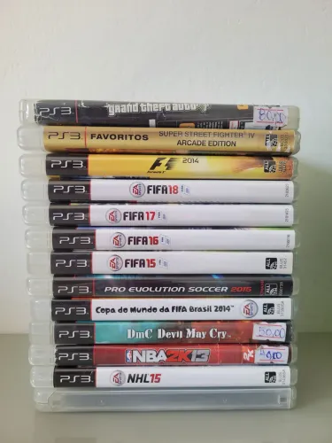 Jogos Originais Playstation 3 (Aceito Cartão)