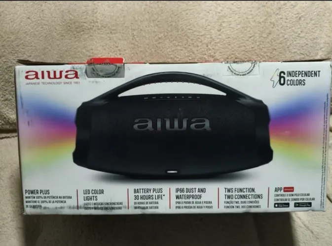 Boombox aiwa plus lacrada