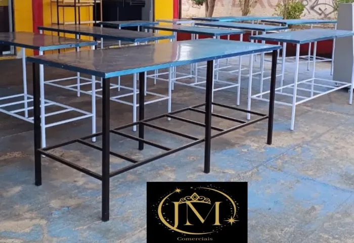 JM Mesas De Inox Disponíveis (Fazemos Entrega) Entrega Imediato