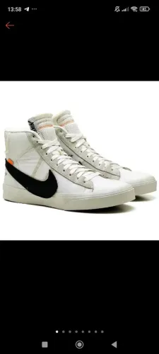 Tenis masculino off white Blazer Mid Sensacional