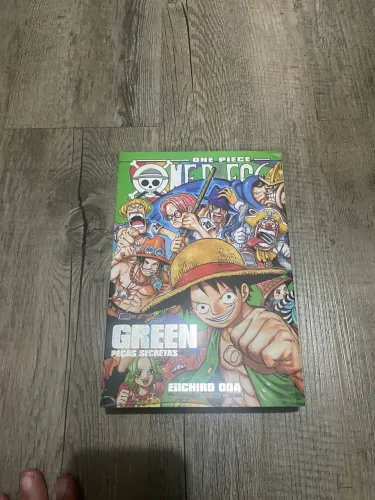 Manga one piece green peças secretas