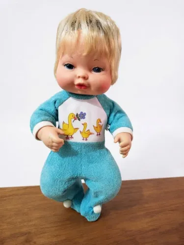 Boneca bebê Atchim da Estrela anos 70/80. Funcionando.