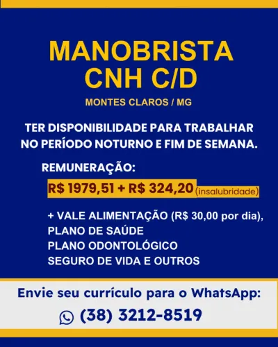 Manobrista CNH C/D