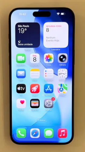 iPhone 15 Pro Max 512GB | Titânio Azul | Acompanha Caixa Completa