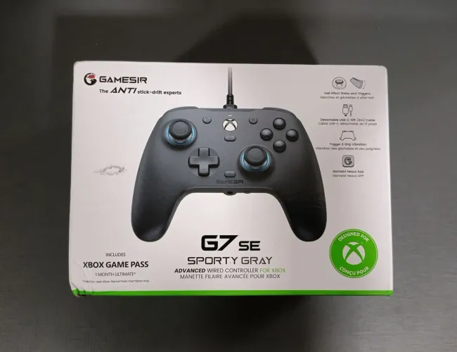 Controle Xbox Gamesir G7 SE Cinza - lacrado
