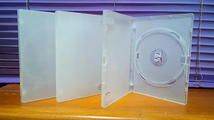 Estojo para DVDs 10 Unidades Transparente