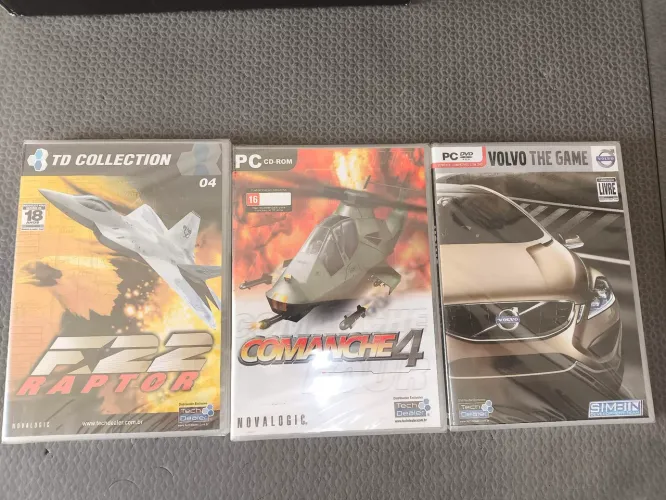 Cd rom jogos computador lacrados 