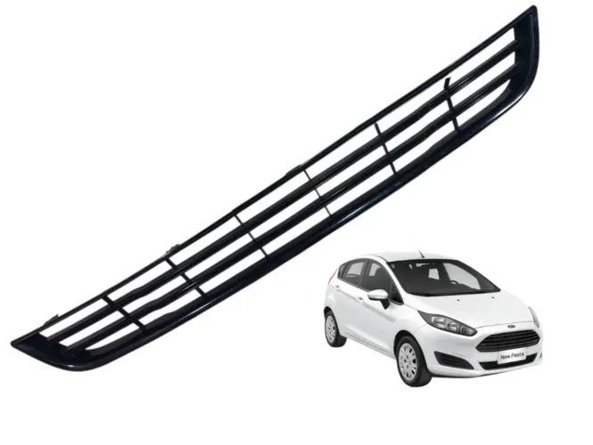 Grade Parachoque Ford New Fiesta 2017 C/detalhe Preto