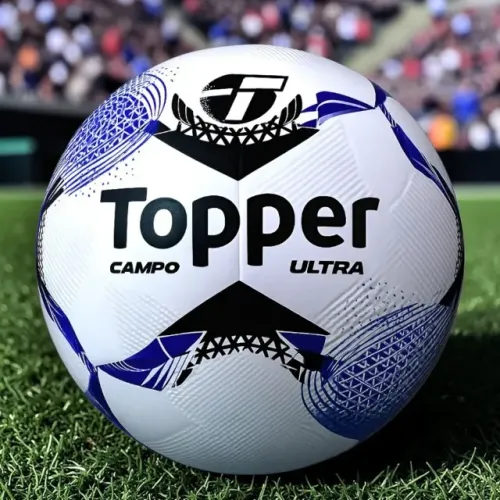 Bola De Futebol De Campo Topper Ultra Dupla Colagem