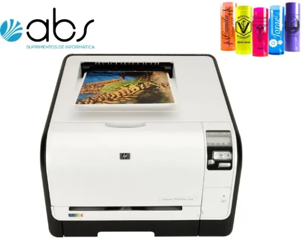 Impressora a laser Colorida ideal para Transfer HP CP1525nw c/4 toner novos e garantia