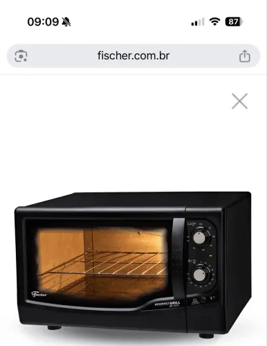 Forno elétrico fischer