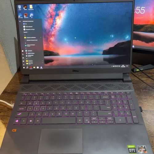 Notebook Dell G15 Gamer - Ryzen 7 5800H | RTX 3060 | 24GB RAM