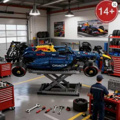 BLOCO Lego importado F1-Red Bull RBD - 1639PÇ - NOVA
