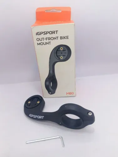 Suporte Avançado Frontal iGPSPORT M80 para Ciclocomputador