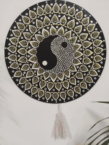 Decoração de parede Yin Yang