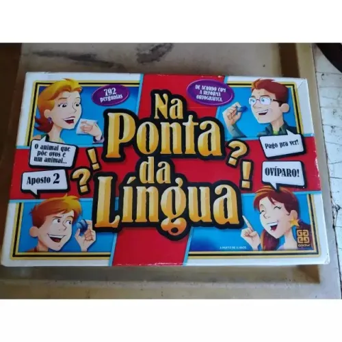 Na Ponta da Lingua - Jogo Educativo da Grow