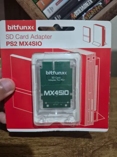 Adaptador de cartão SD para Playstation 2 - PS2 MX4SIO