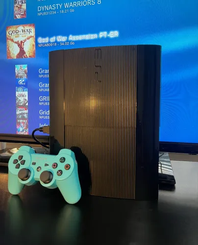 Ps3 Super Slim Lotado De Jogos Totalmente de Graça PS3 TUNADO