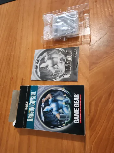 Jogo Dragon Crystal Sega Game Gear - Original e Completo na Caixa (CIB)