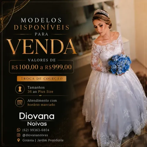 Vestido de noiva a venda a partir de 100