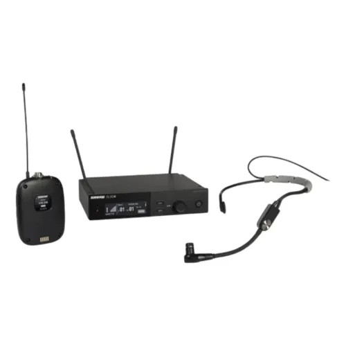 Sistema de Microfone Headset sem Fio Shure SLXD14/SM35 G58