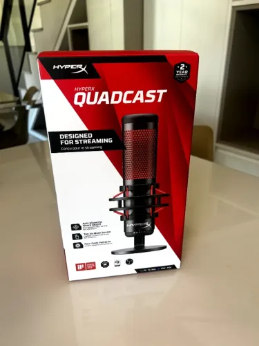 Microfone Quadcast Hyper X