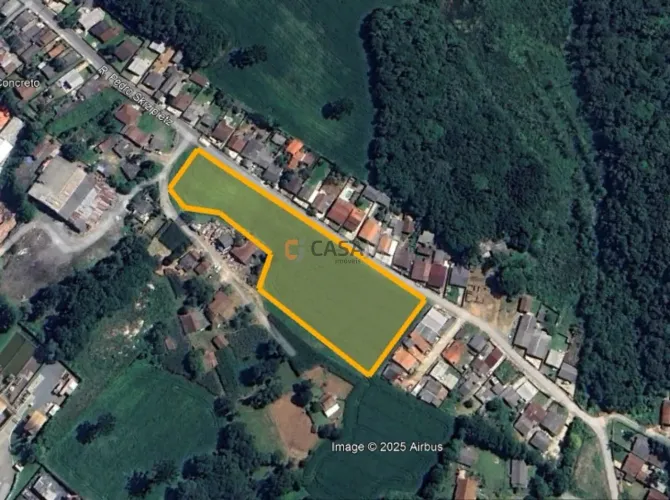 Terreno Industrial à Venda em Campo Largo-PR: 7.600 m² de Potencial Construtivo no Bairro 