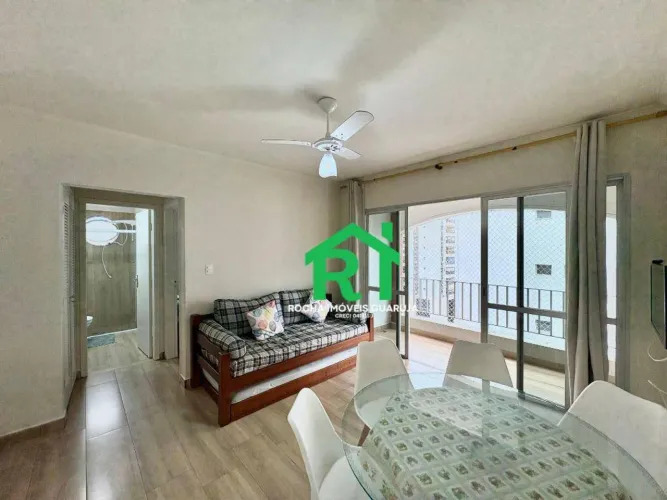 Apartamento com 1 dormitório à venda, 50 m² por R$ 360.000,00 - Pitangueiras - Guarujá/SP