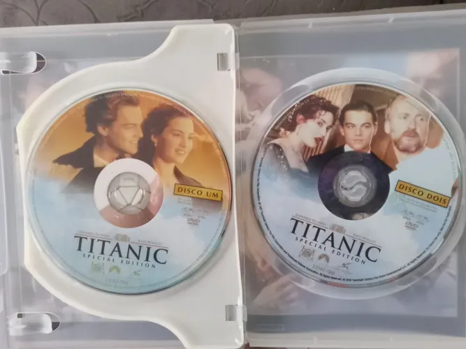 DVD filme Titanic 