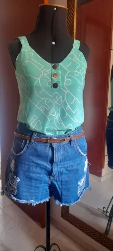 Blusa de viscose tamanho P
