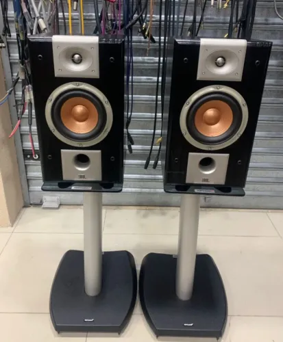 Caixas Acústicas Jbl - Studio Series S26 Vintage Receiver Marantz Sansui