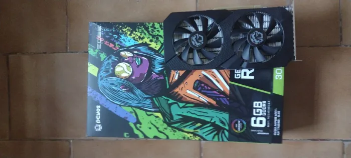 RTX 3050 6GB, 1 mês de uso. ( Aceito ofertas )