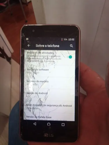 LG-x230 tela quebrada mas funciona CELULAR