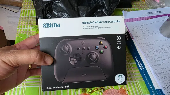 Controle 8bitdo ultimate sem fio