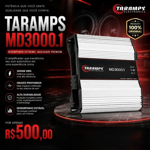 Módulo Taramps MD3000 4OHMS