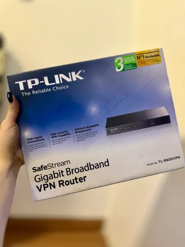 Roteador VPN Gigabit TP-Link TL-R600VPN - Novo na Caixa (Lacrado)