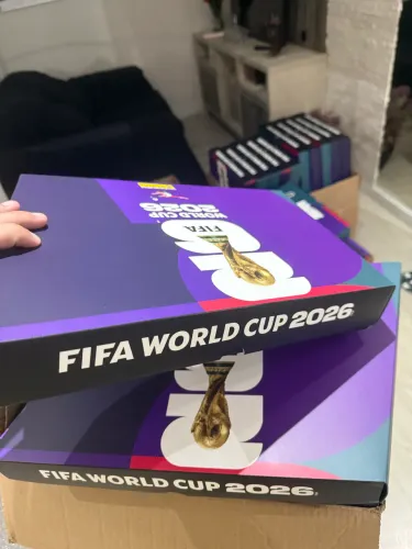 Case oficial Panini copa do mundo 26 - proteja seu álbum