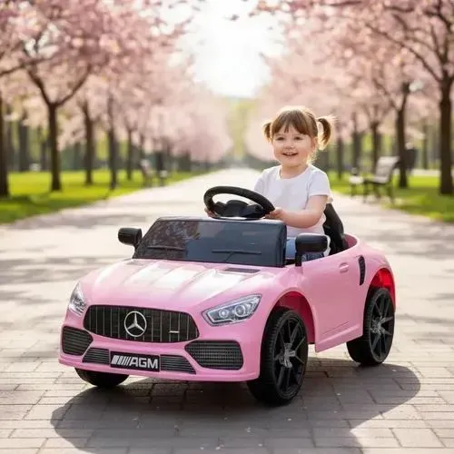 Carro Elétrico Infantil Mini Mercedes 380 - Zippy Toys -a bateria ,tem controle remoto