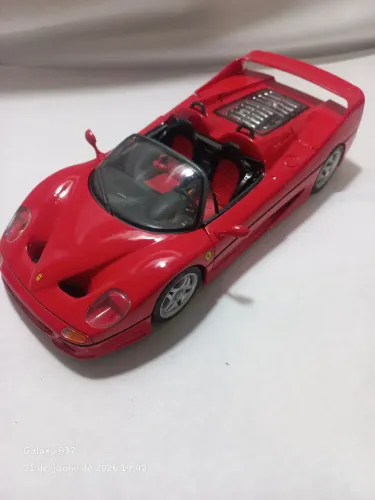 Carrinho ferrari f-50 maisto Scala 1/18