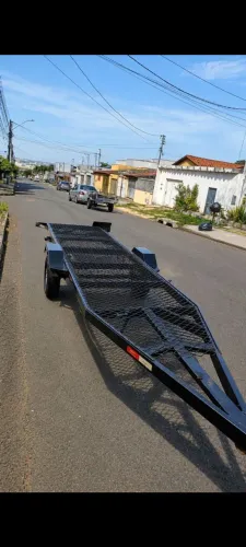 Carretinha prancha 6 metros toda reforçada só transferir *