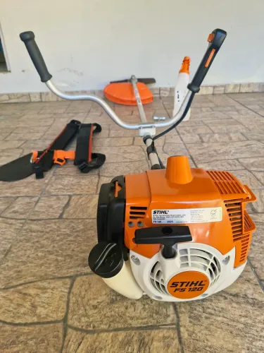 Roçadeira fs 12O original da stihl semi-nova  