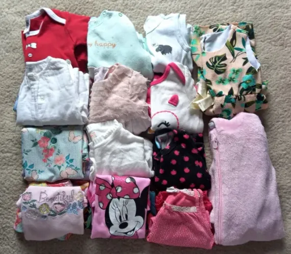 Lindo Lote de Roupas Para Bebê Menina - Tam: 6 Meses