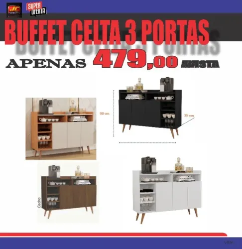 BUFFET CELTA 3 PORTAS
