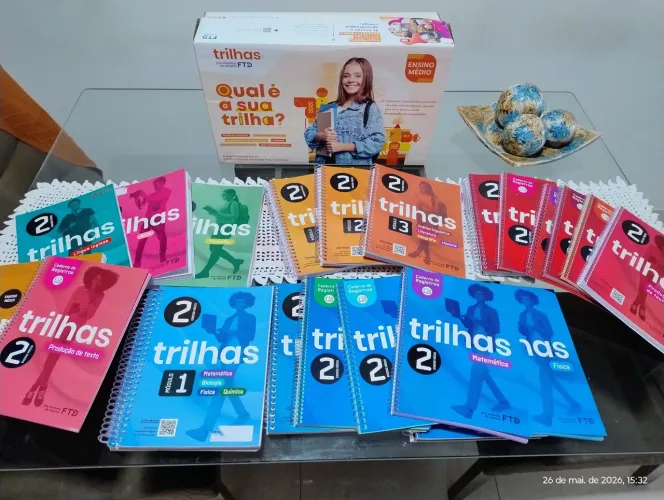 Livros Didáticos 2° ano Ensino Médio - Editora FTD 